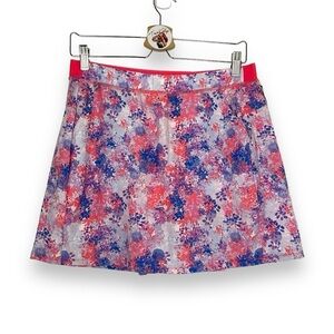 Kyodan Golf Skort Pink Purple Floral Tennis Athletic Sporty Size‎ Large NWT